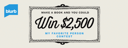 make a book and win from blurb