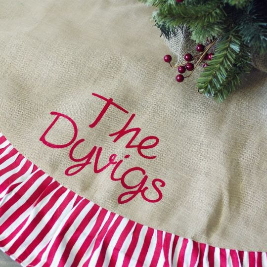 Personalized Tree Skirts