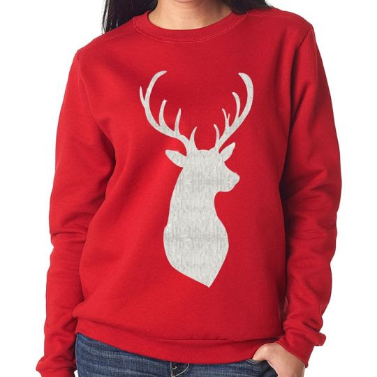 Sparkling Reindeer Sweater