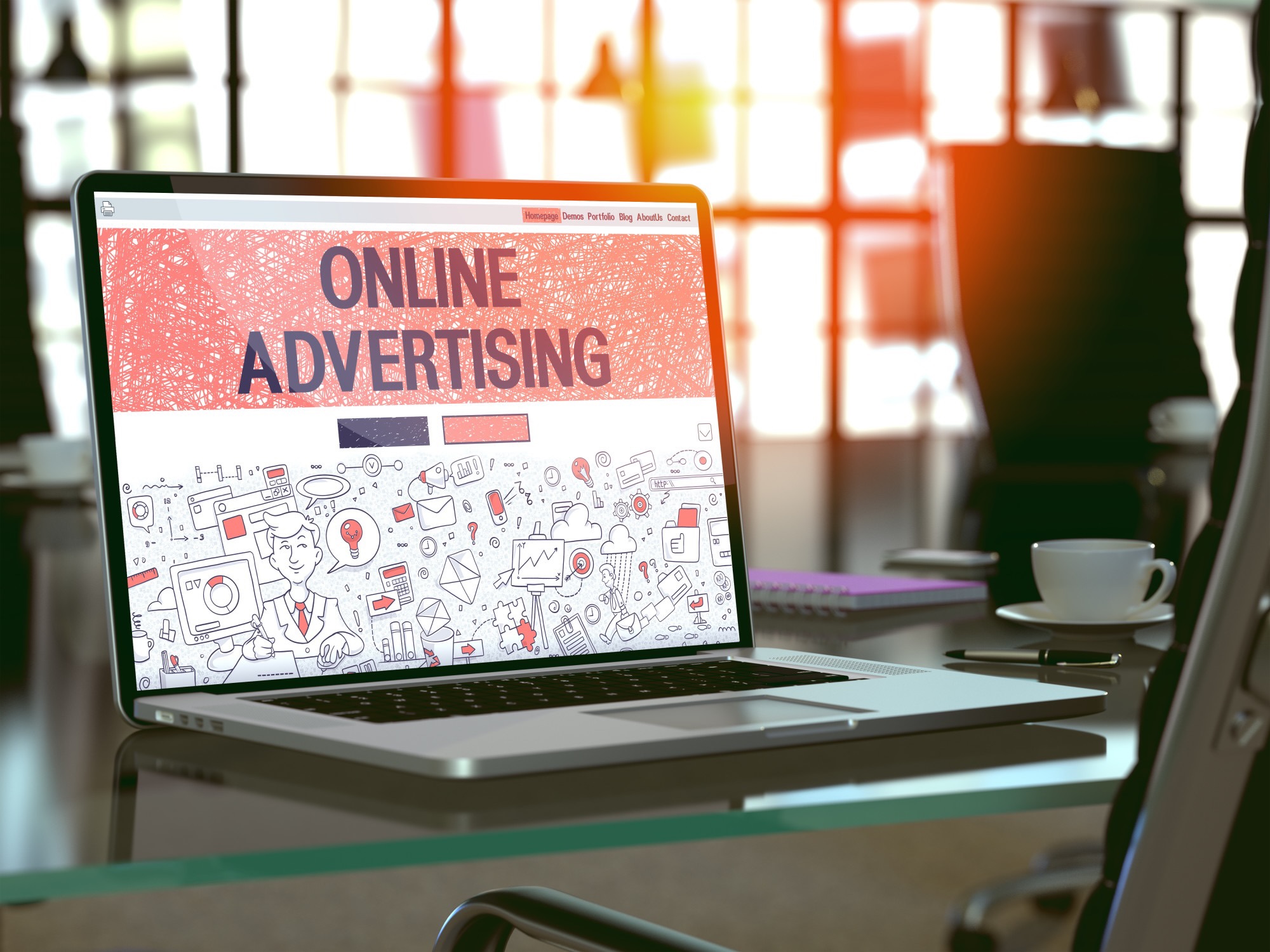 research project online advertising