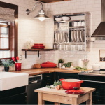 an example of a sleek and practical kitchen