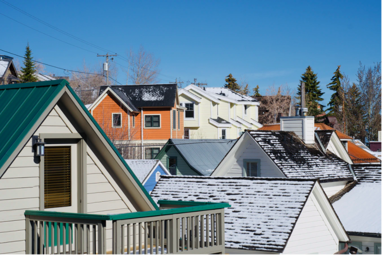 An example of various roofs.