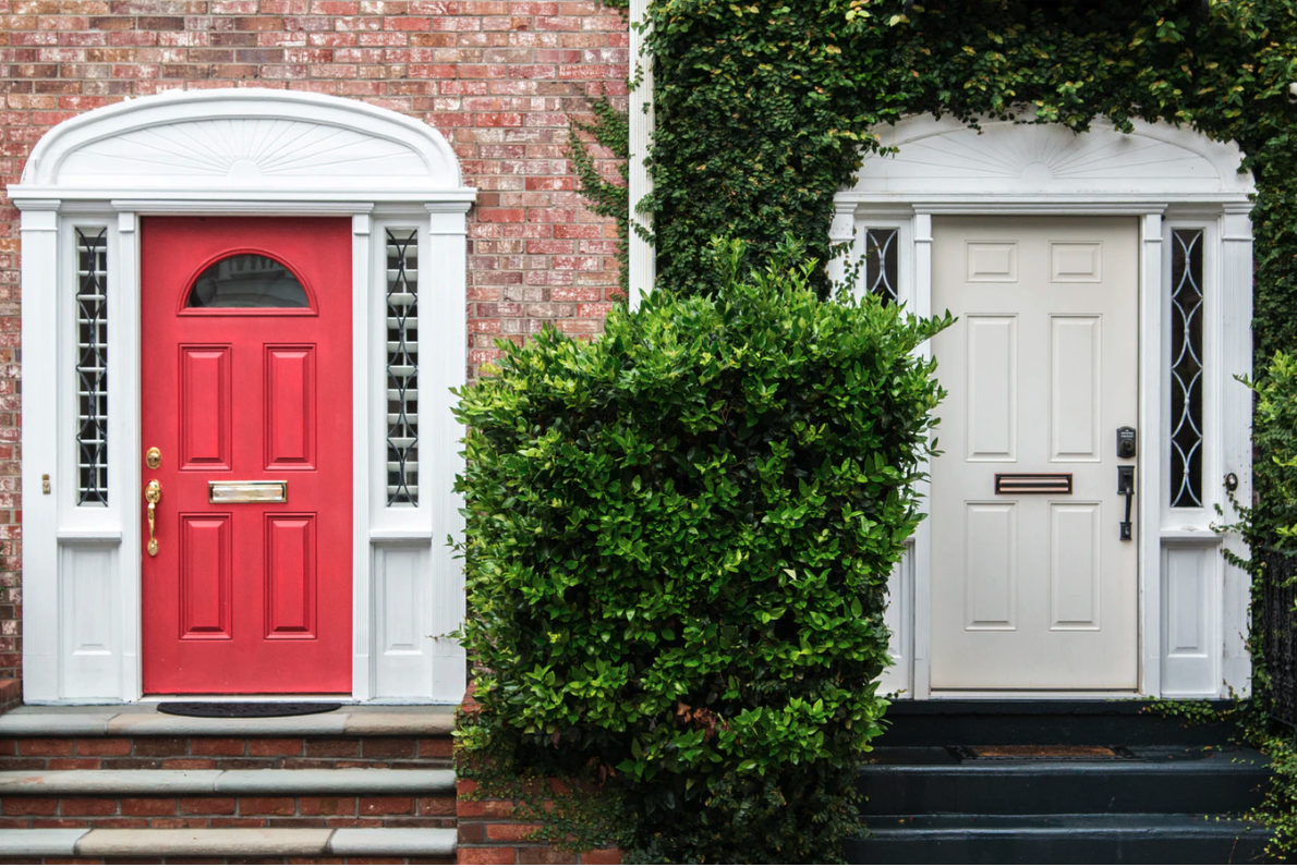 An example of two different door designs.