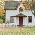 House during the fall