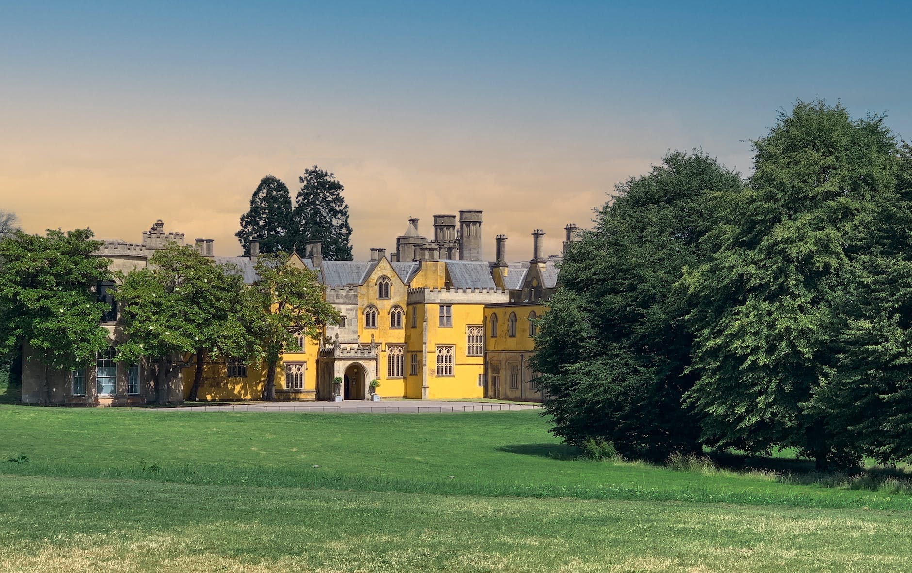 arts mansion at ashton court estate in bristol england