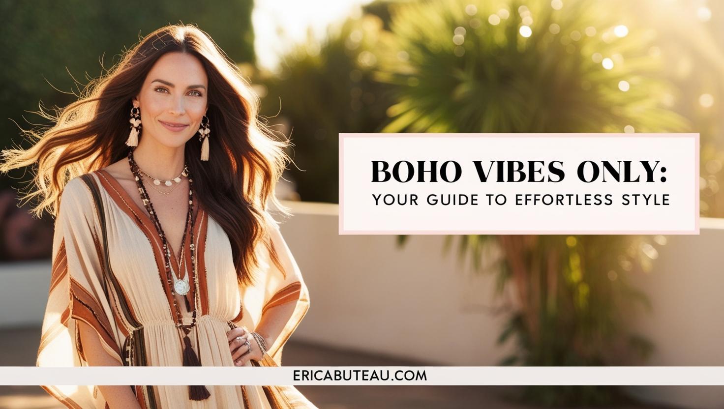 Boho Vibes Only Your Guide to Effortless Style