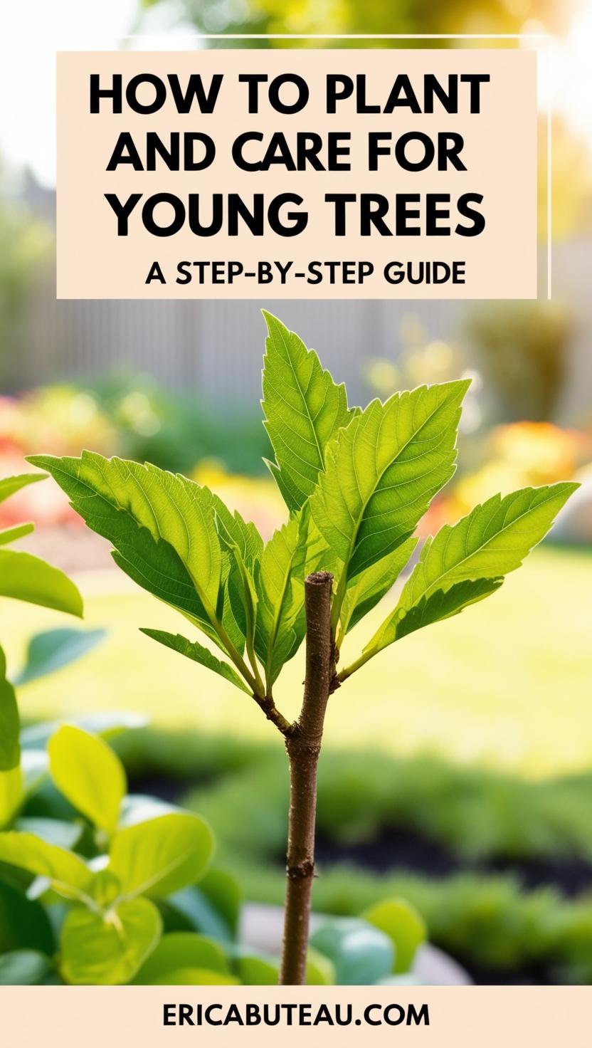 How to Plant and Care for Young Trees: A Step-by-Step Guide – Erica R ...