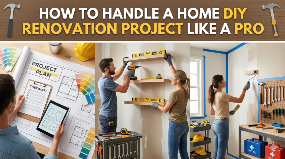 How To Handle A Home DIY Renovation Project Like A Pro
