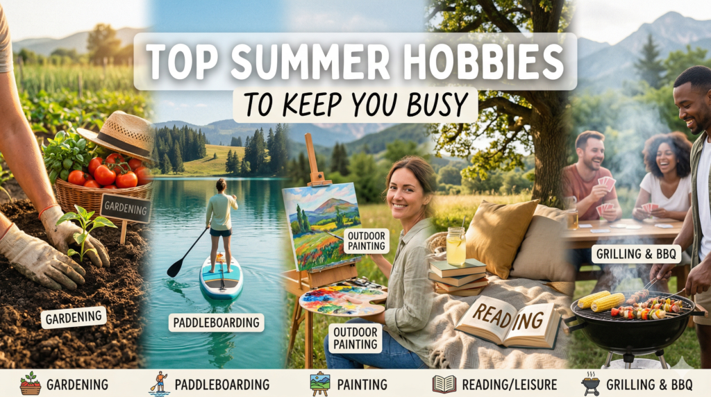 Top Summer Hobbies to Keep You Busy