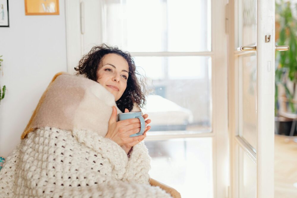 Sunlight entering a home to help regulate home temperature naturally